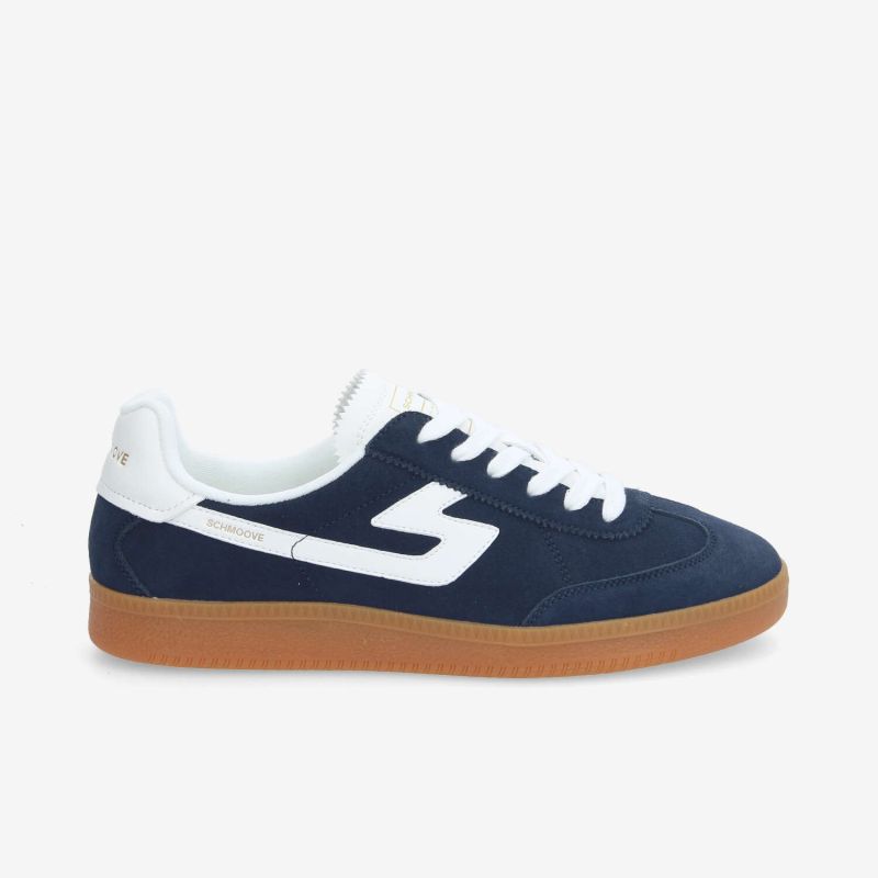 SHEFFIELD JOGGER M - SUEDE/NAPPA - MARINE/BLANC